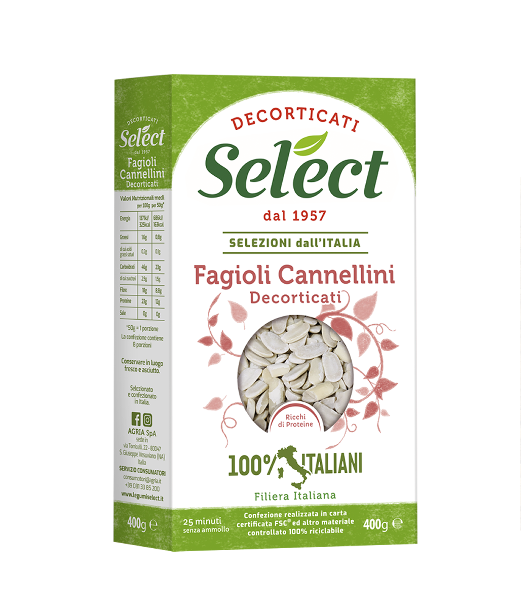 Fagioli Cannellini Decorticati