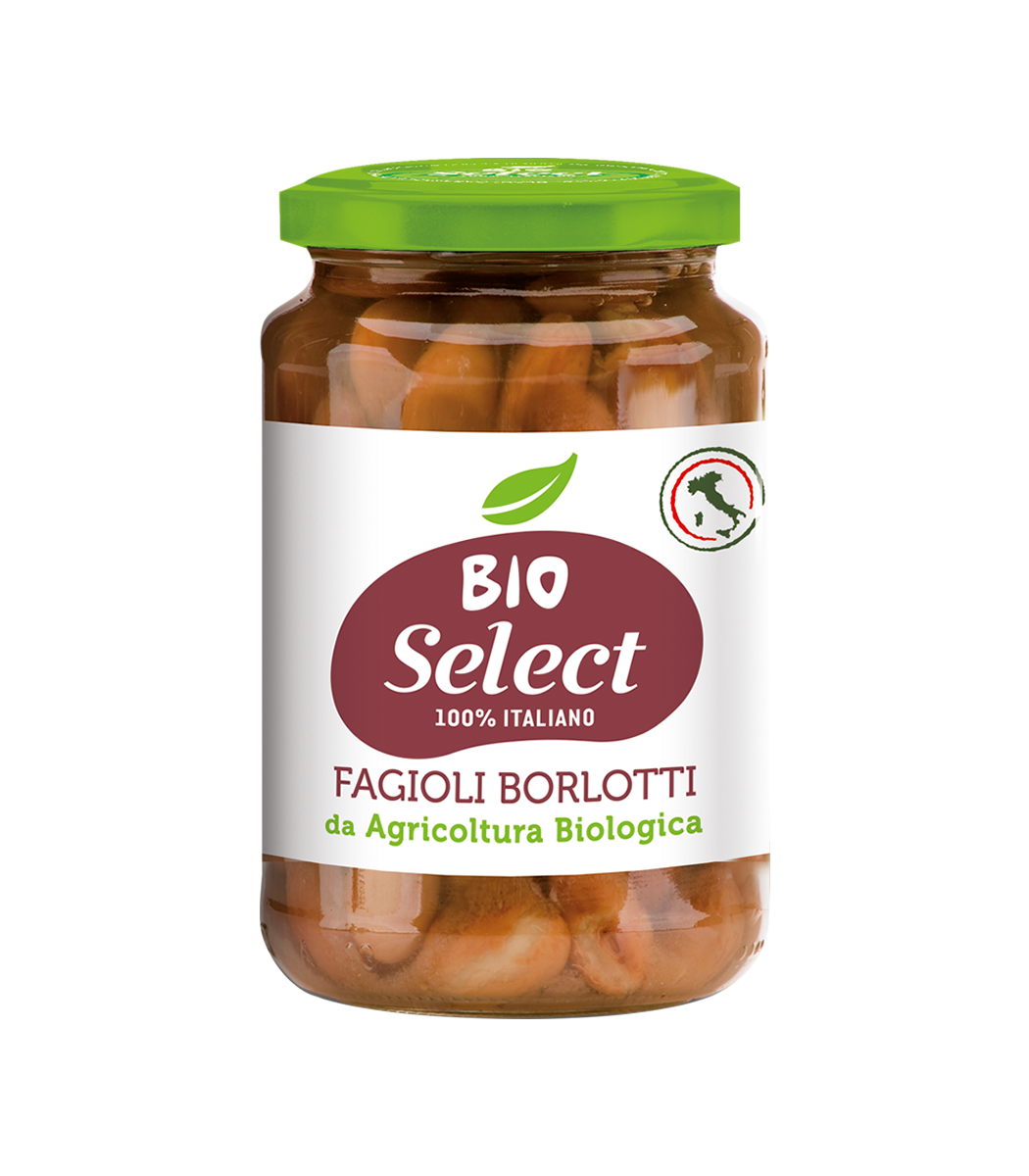 Fagioli Borlotti lessati Bio