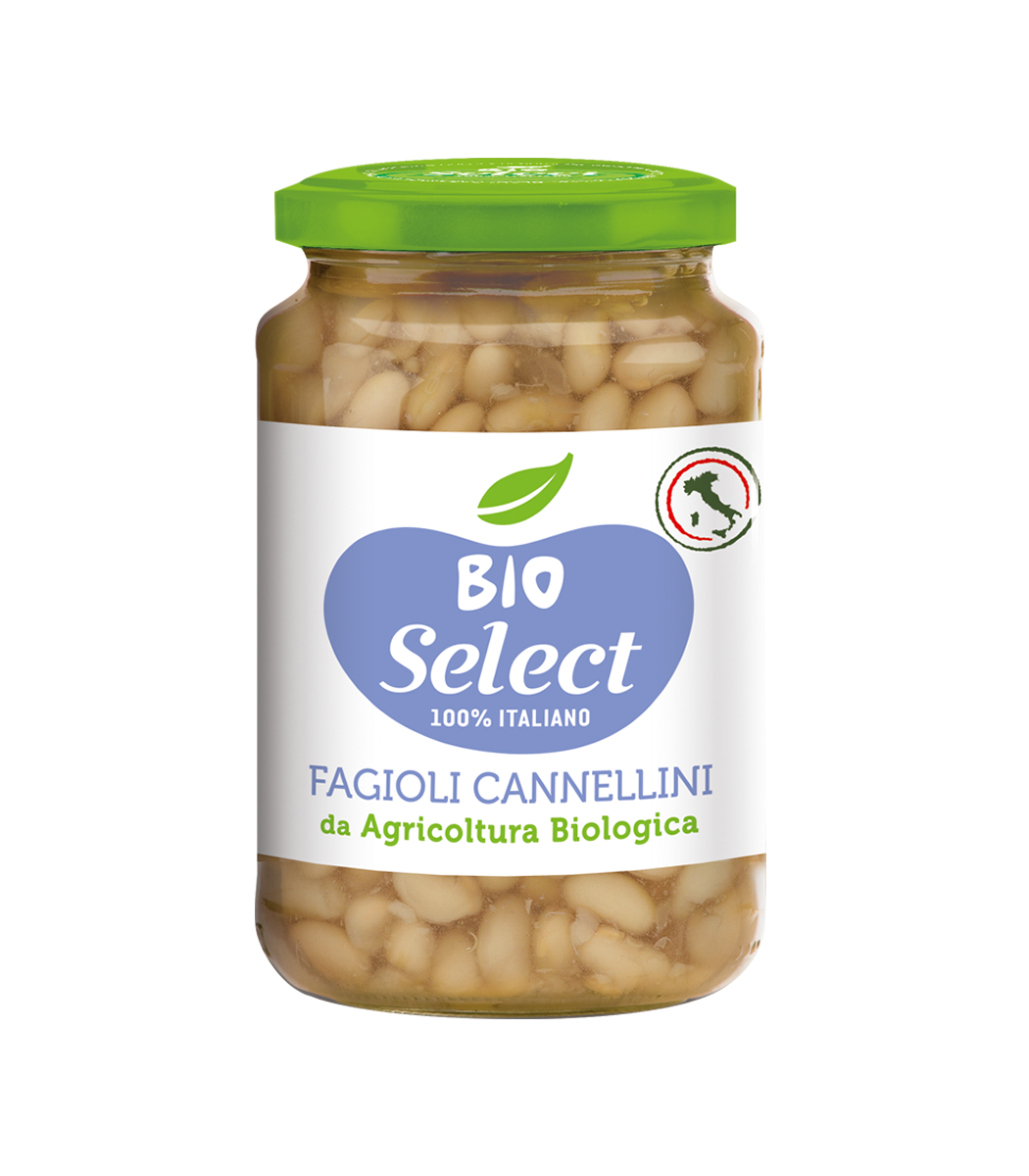 Fagioli Cannellini lessati Bio