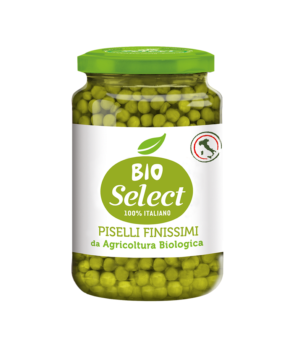 Organic canned Peas